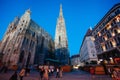 St. StephenÃ¢â¬â¢s Cathedral at Night Vienna